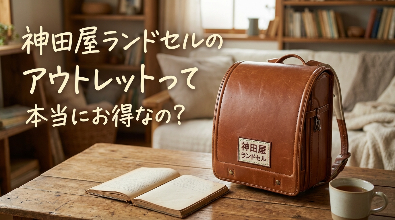 神田屋ランドセルのアウトレットって本当にお得なの?