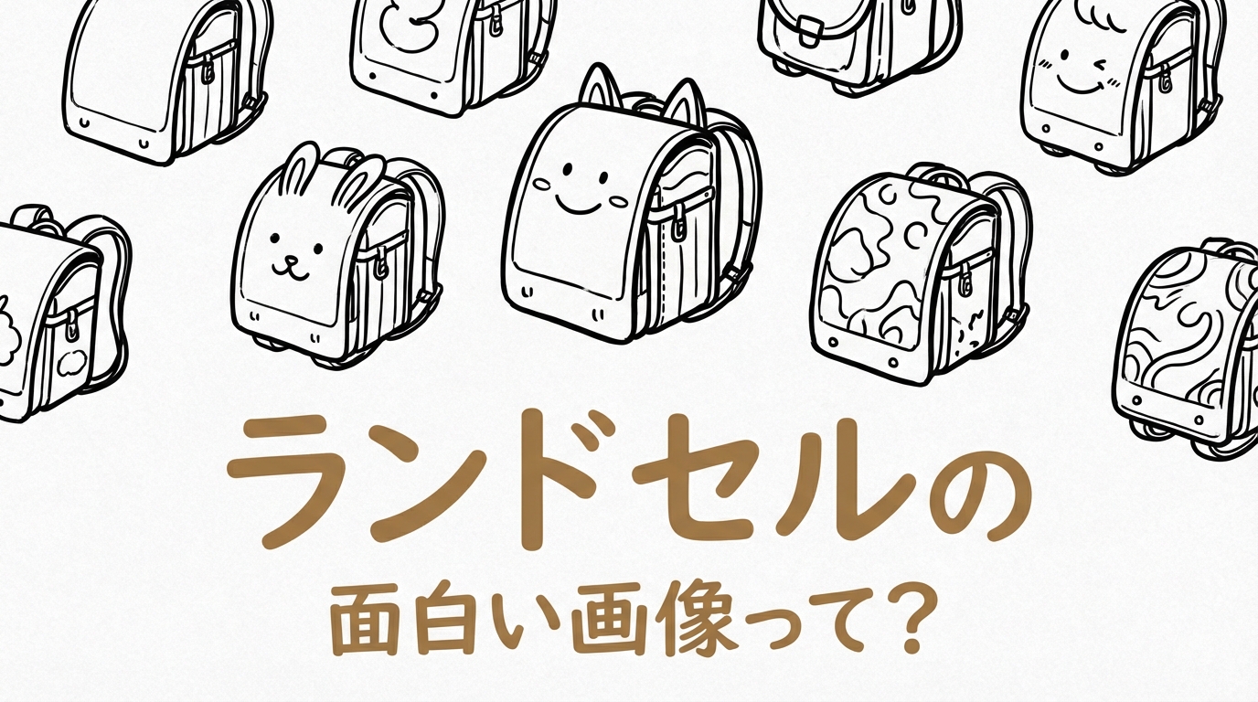 ランドセルの面白い画像って？