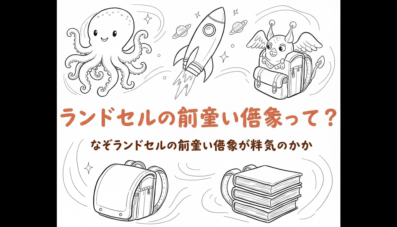 なぜランドセルの面白い画像が人気なのか