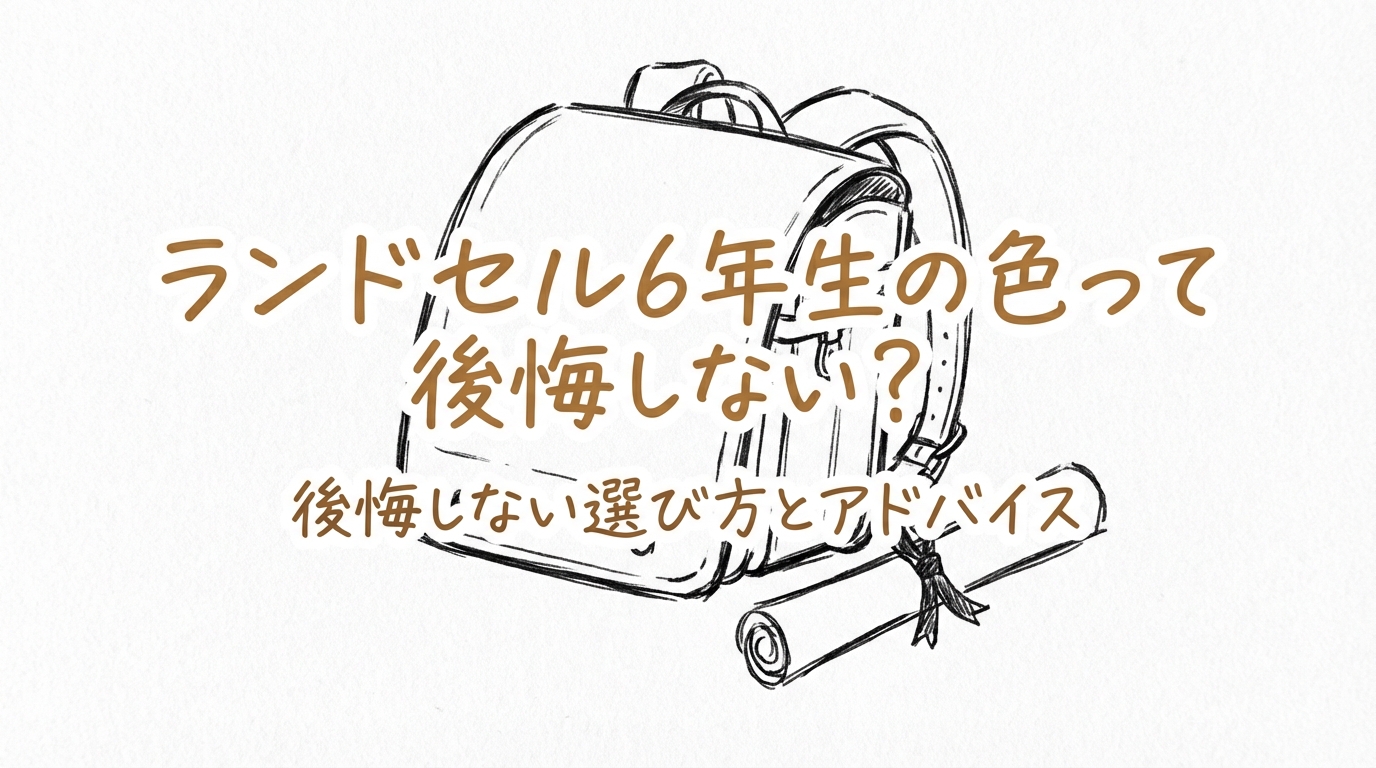 ランドセル6年生の色って後悔しない？