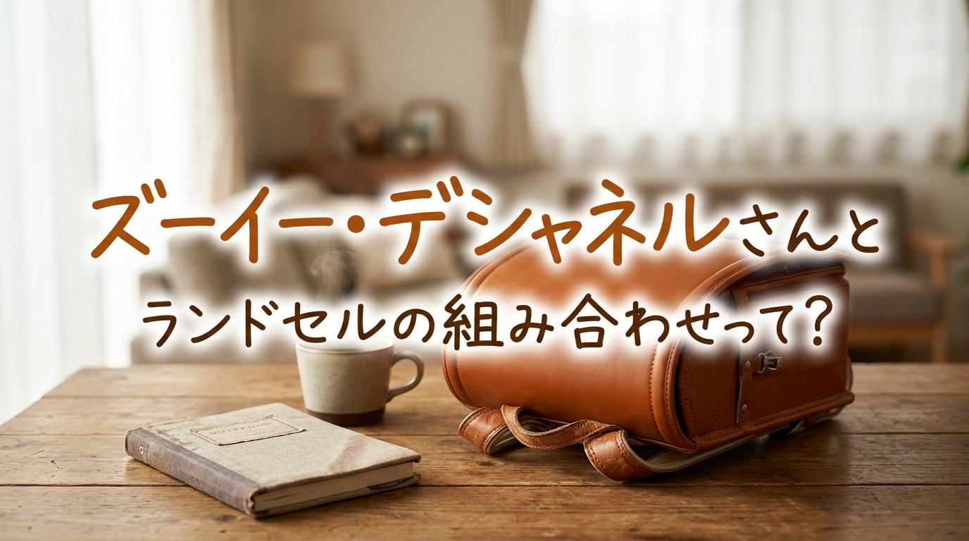 ズーイー・デシャネルさんとランドセルの組み合わせって？
