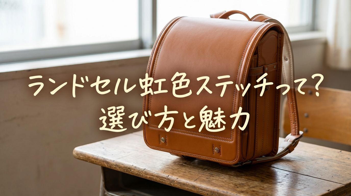 ランドセル虹色ステッチって?