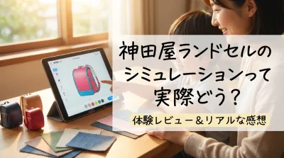 神田屋ランドセルのシミュレーションって実際どう？