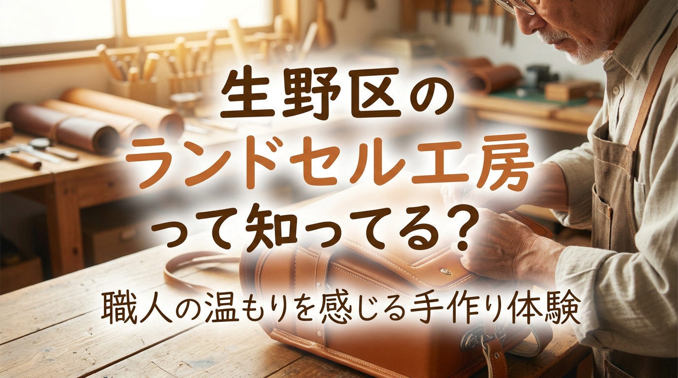 生野区のランドセル工房って知ってる？