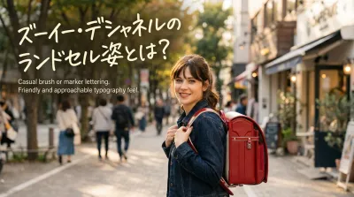ズーイー・デシャネルのランドセル姿とは？