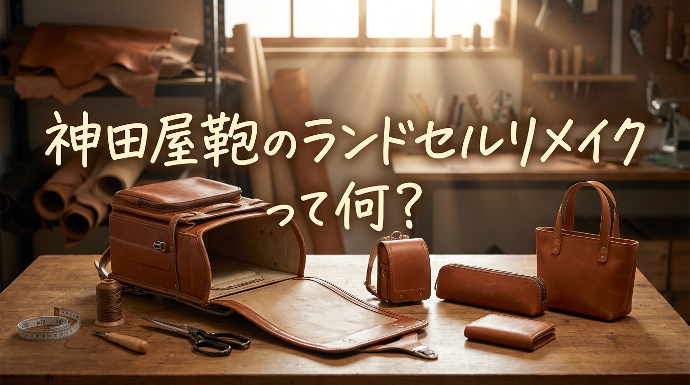 神田屋鞄のランドセルリメイクって何？