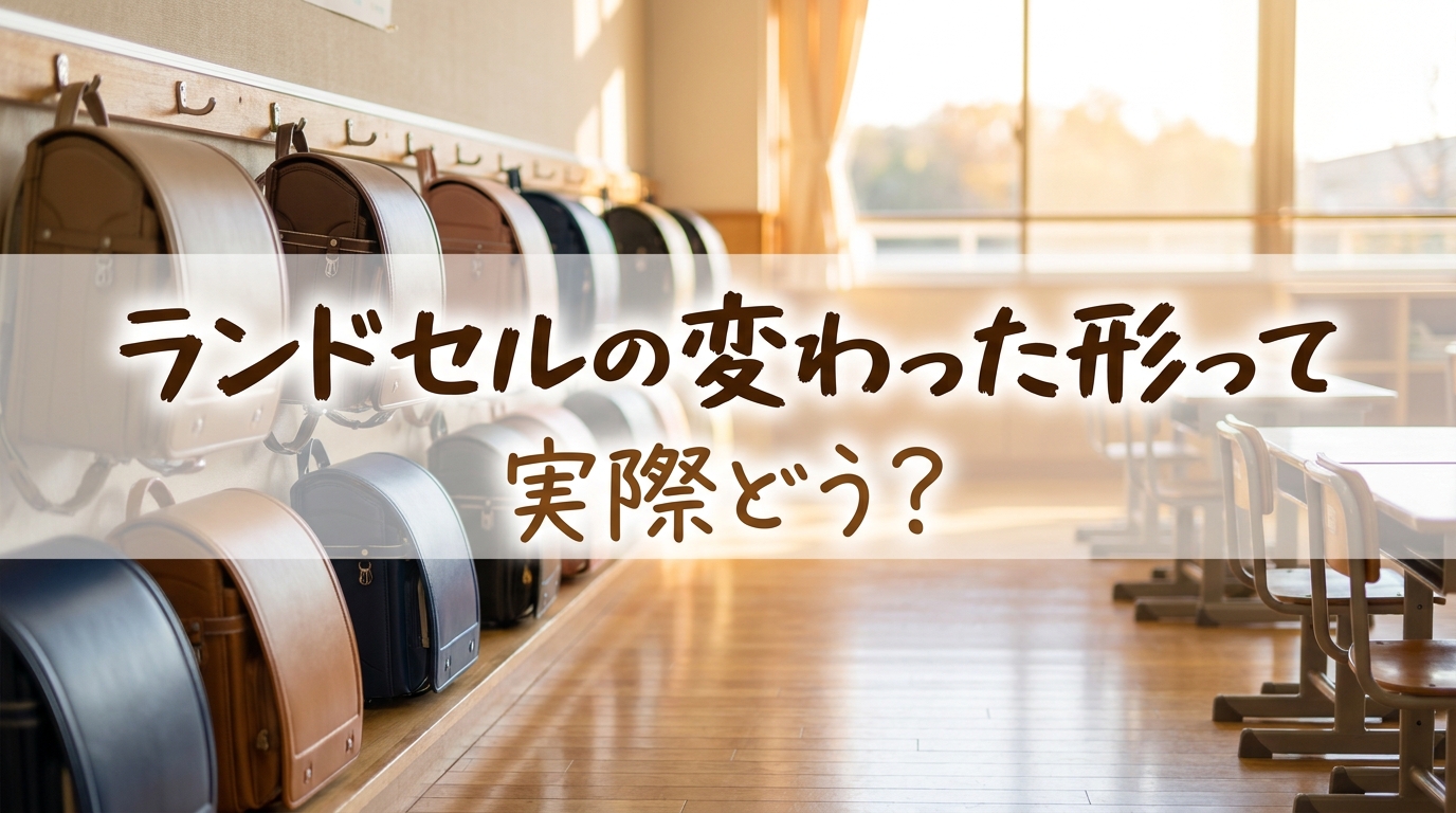 ランドセルの変わった形って実際どう？