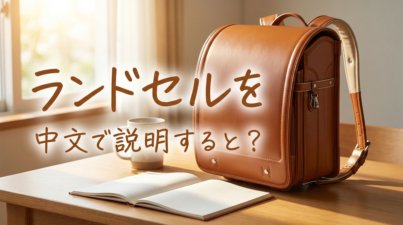 ランドセルを中文で説明すると？