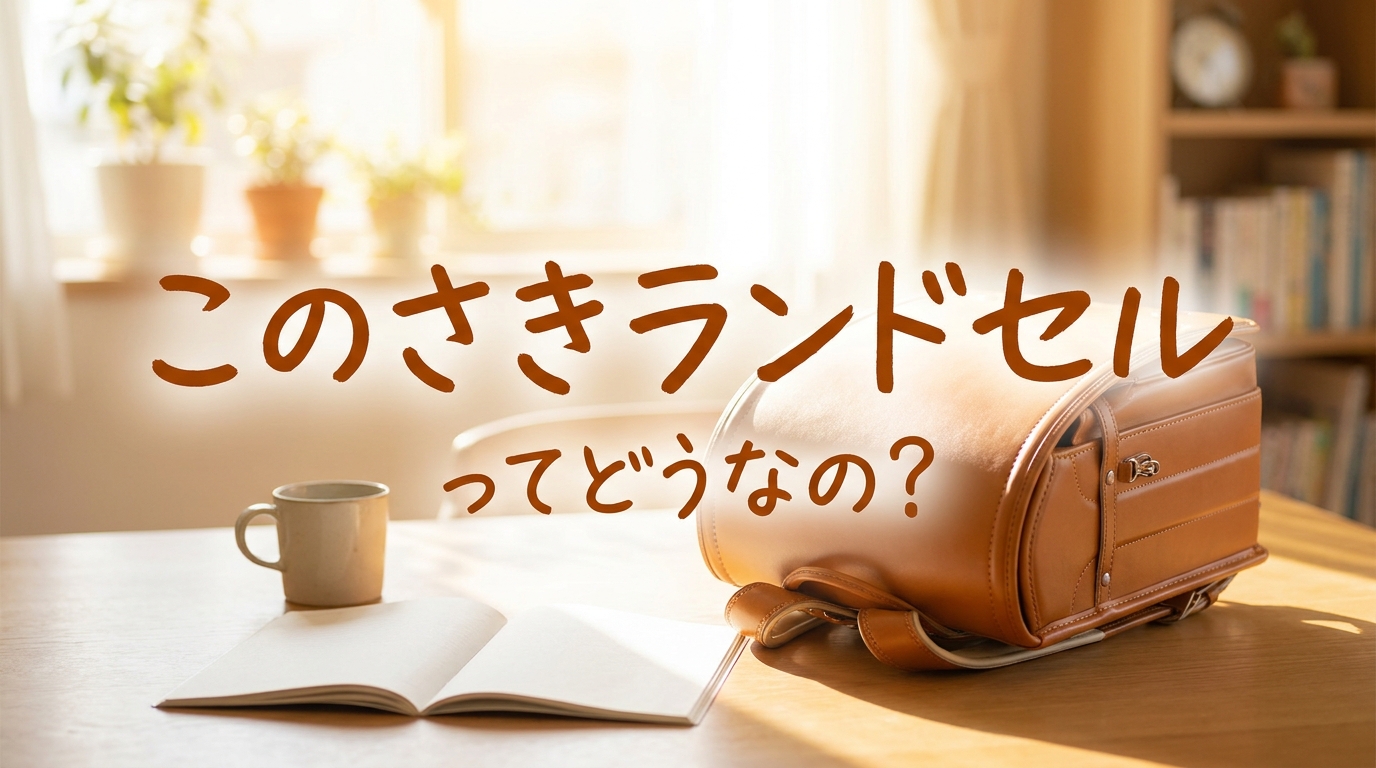 このさきランドセルってどうなの?