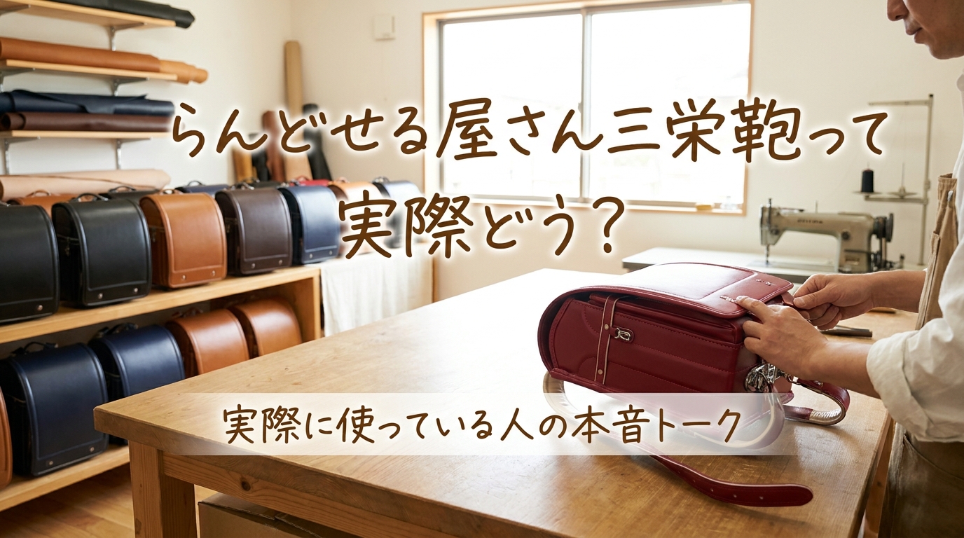 らんどせる屋さん三栄鞄って実際どう?