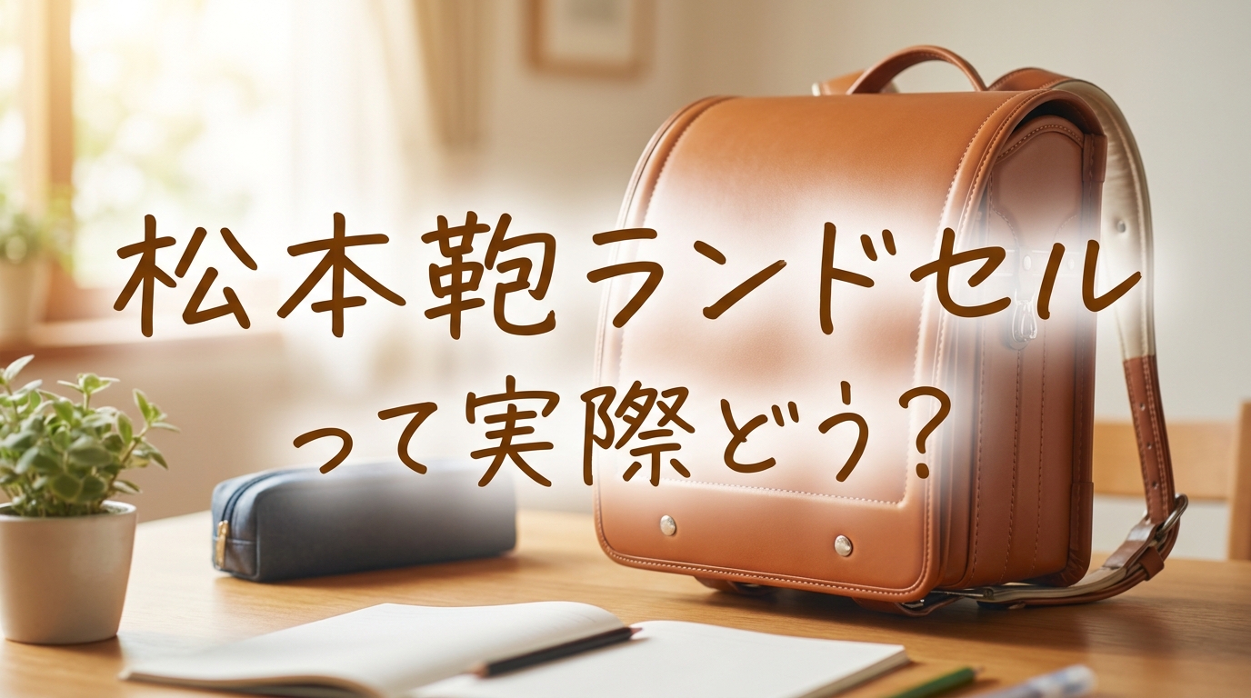 松本 鞄 ランドセルって実際どう？