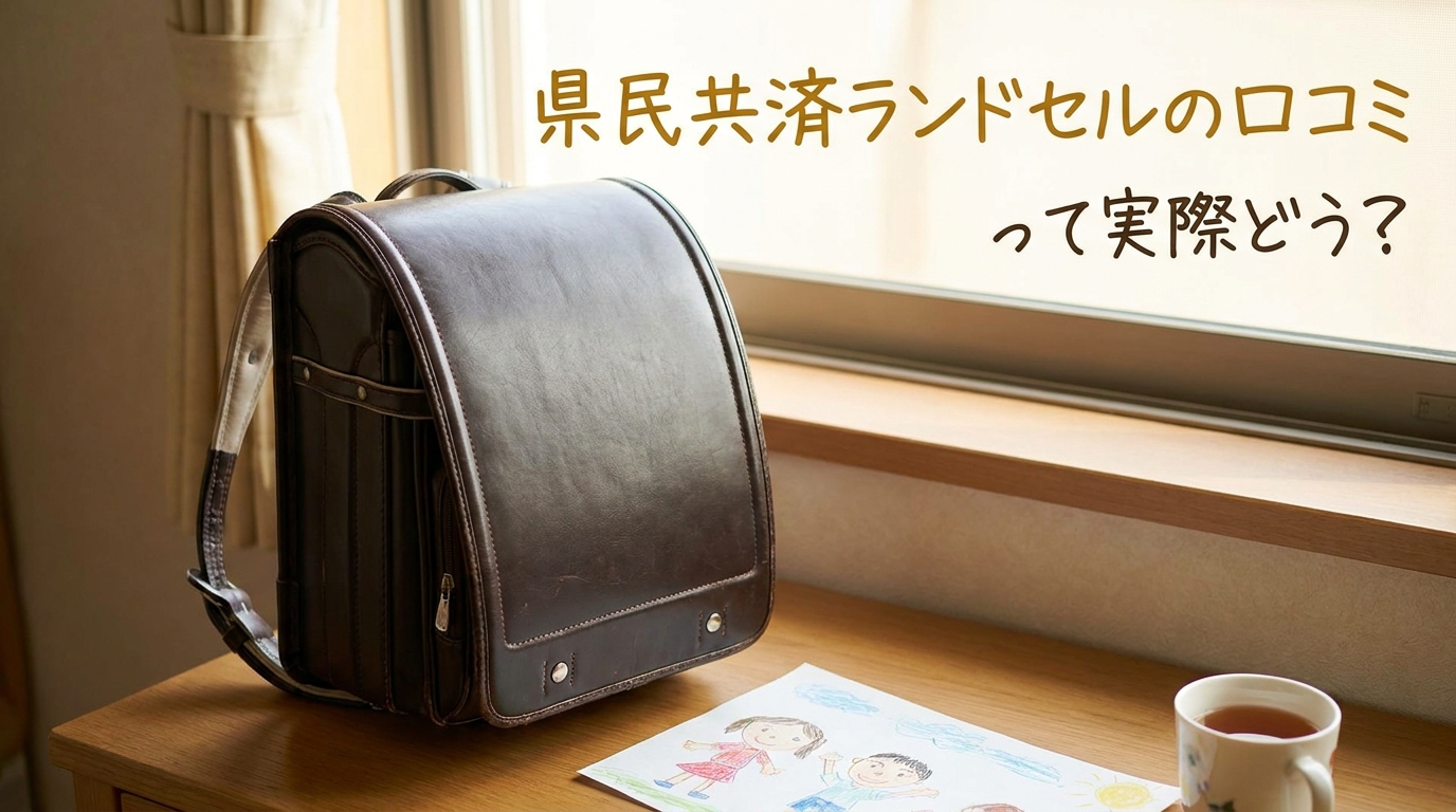 県民共済ランドセルの口コミって実際どう？