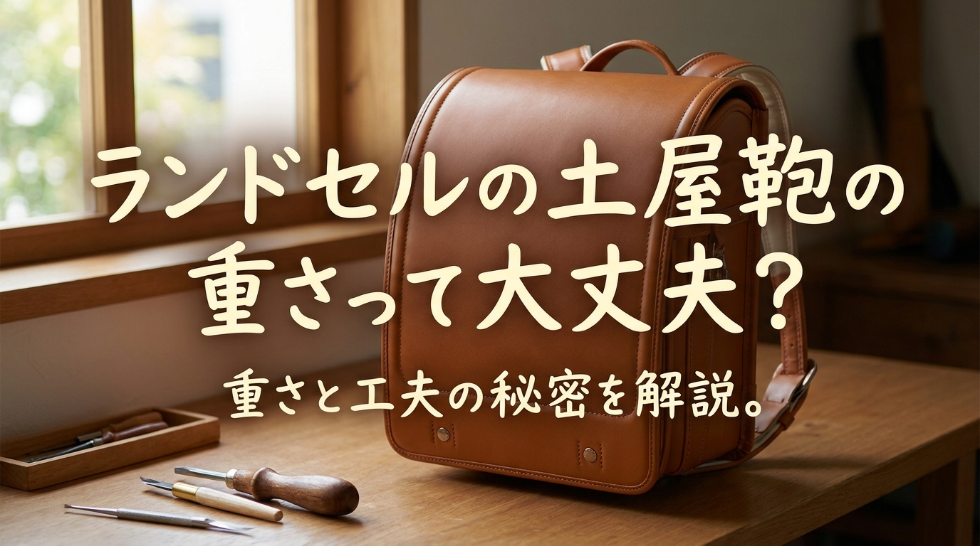 ランドセルの土屋鞄の重さって大丈夫？