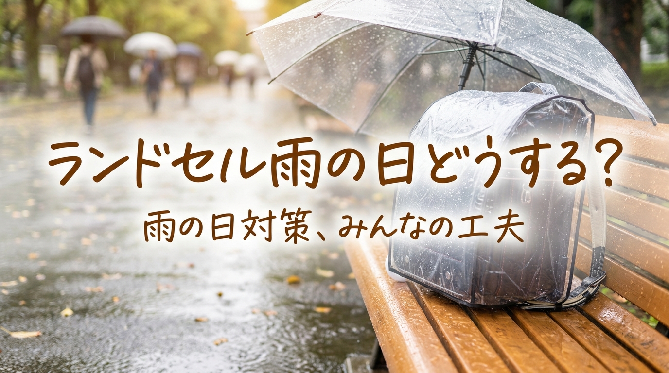 ランドセル雨の日どうする?