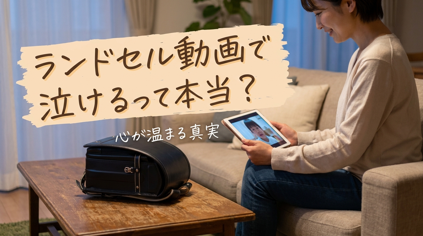 ランドセル動画で泣けるって本当？