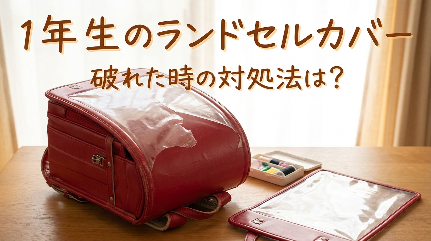 1年生のランドセルカバー破れた時の対処法は？