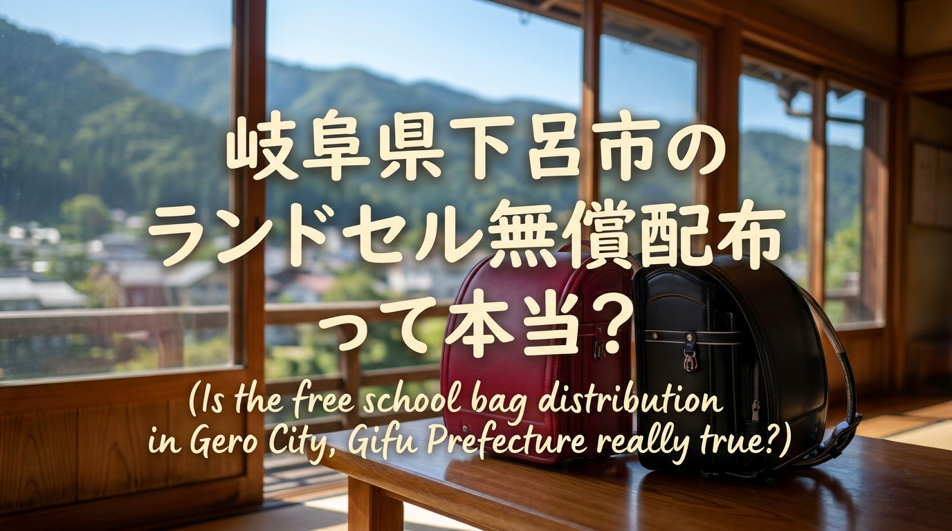 岐阜県下呂市のランドセル無償配布って本当？
