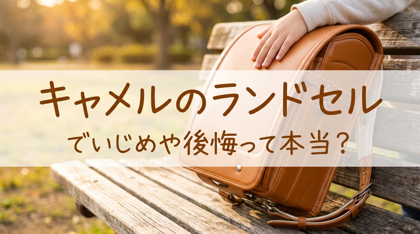 キャメルのランドセルでいじめや後悔って本当？
