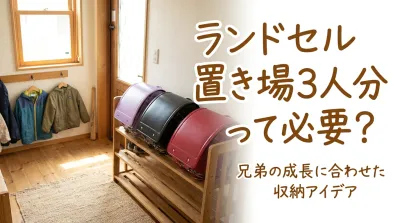 ランドセル置き場3人分って必要？