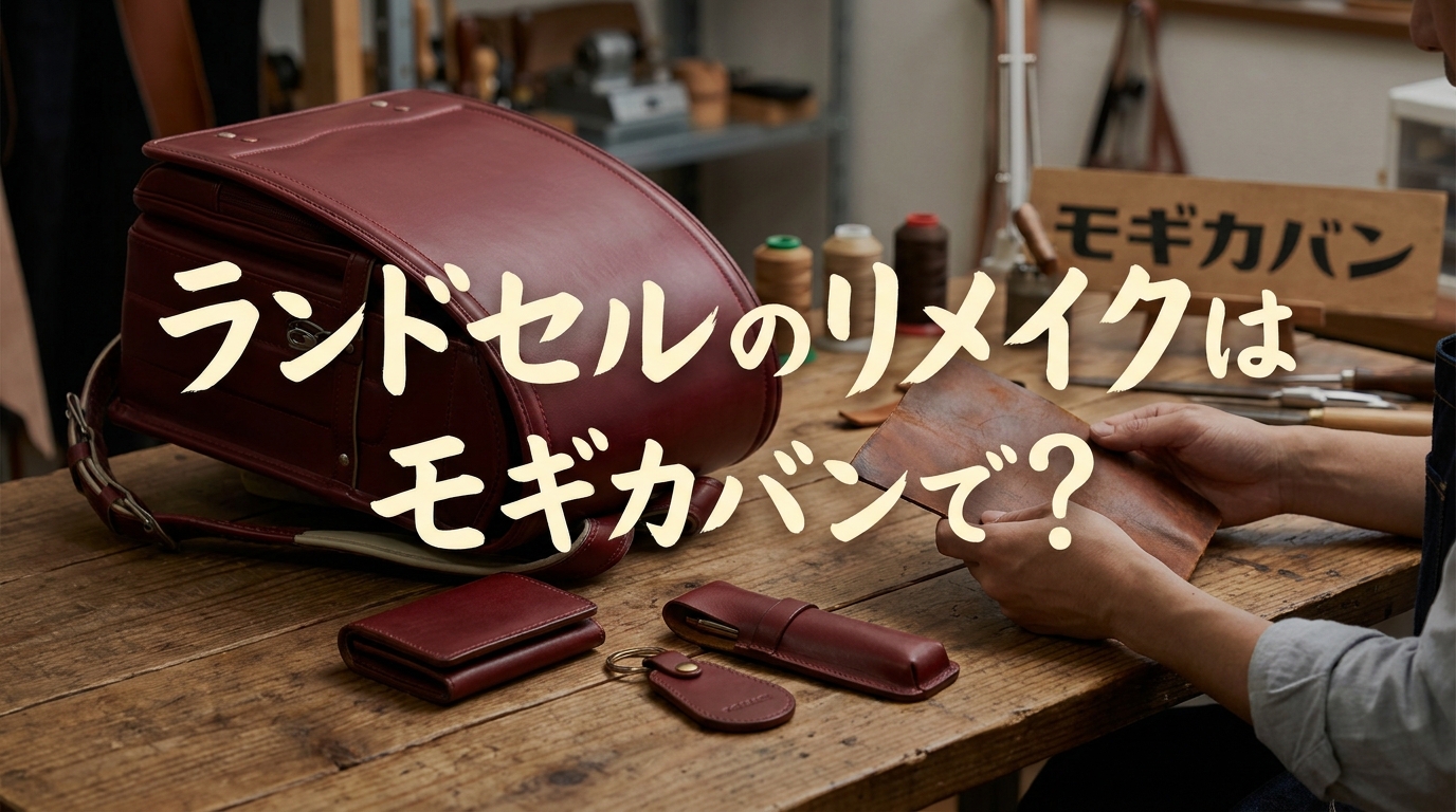 ランドセルのリメイクはモギカバンで？