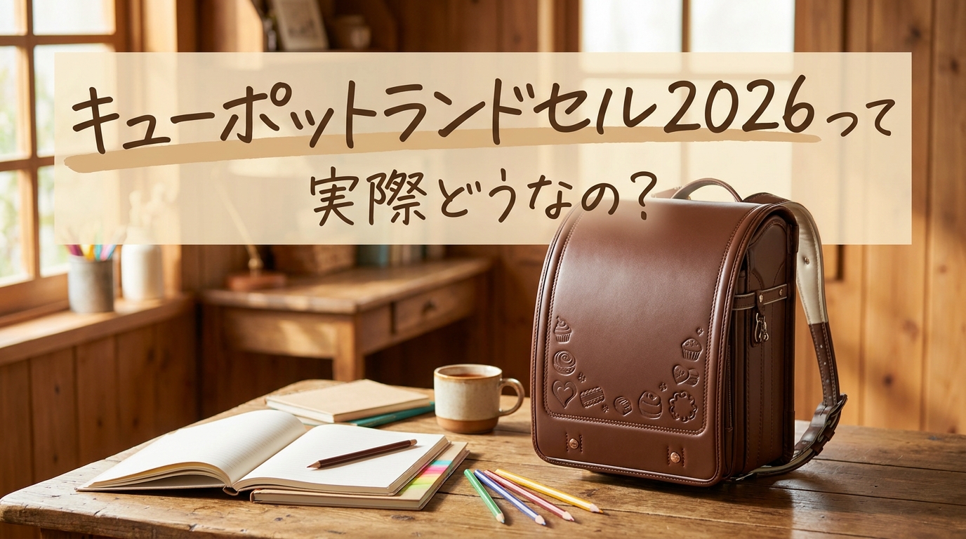 キューポットランドセル2026って実際どうなの？