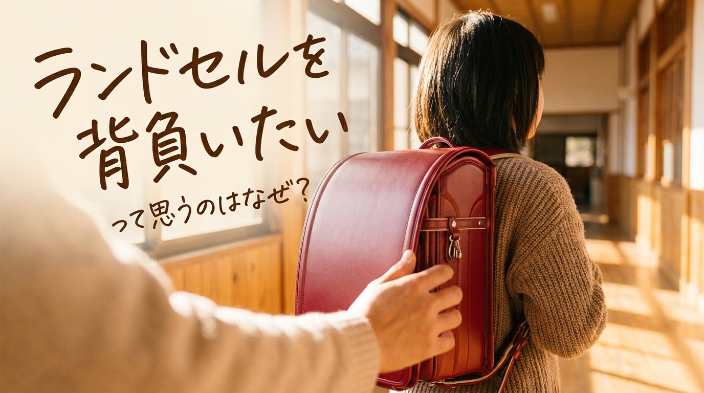 ランドセルを背負いたいって思うのはなぜ？