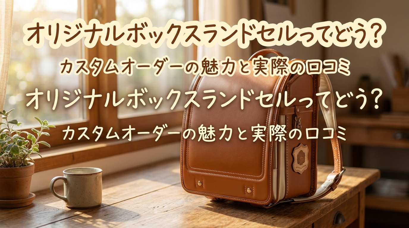 オリジナルボックスランドセルってどう？