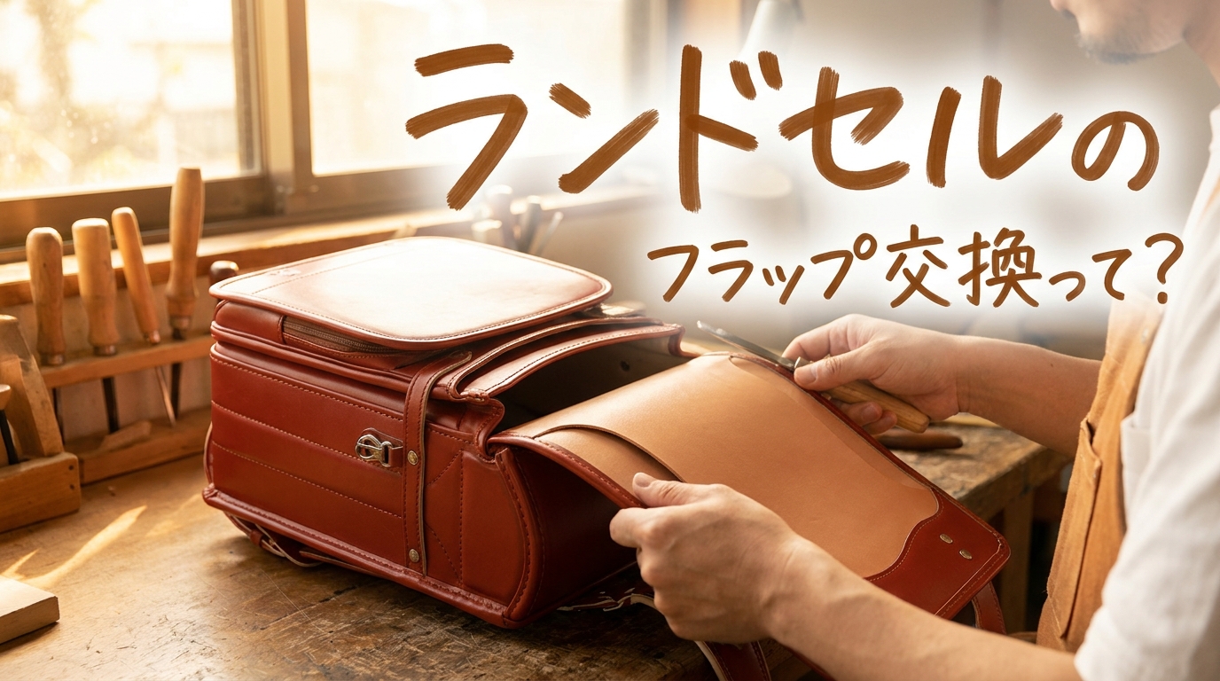ランドセルのフラップ交換って?