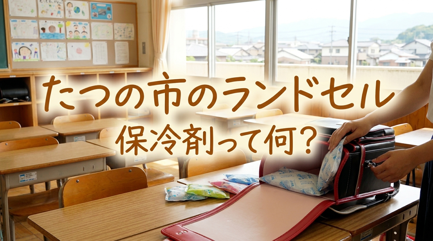 たつの市のランドセル保冷剤って何？