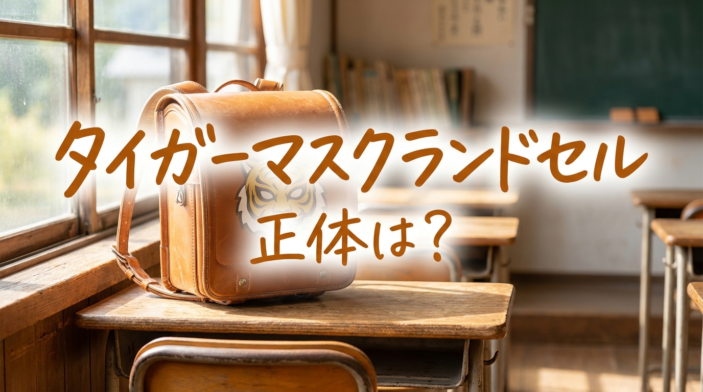 タイガーマスクランドセル正体は？