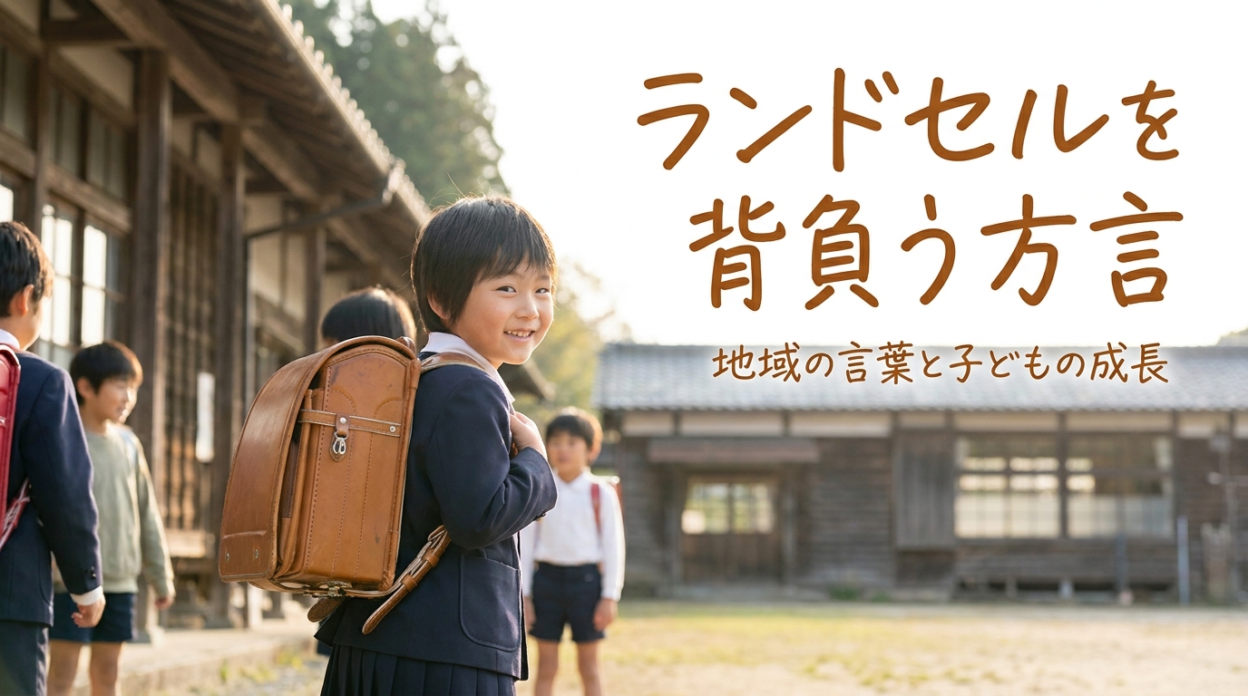 ランドセルを背負う方言とは?