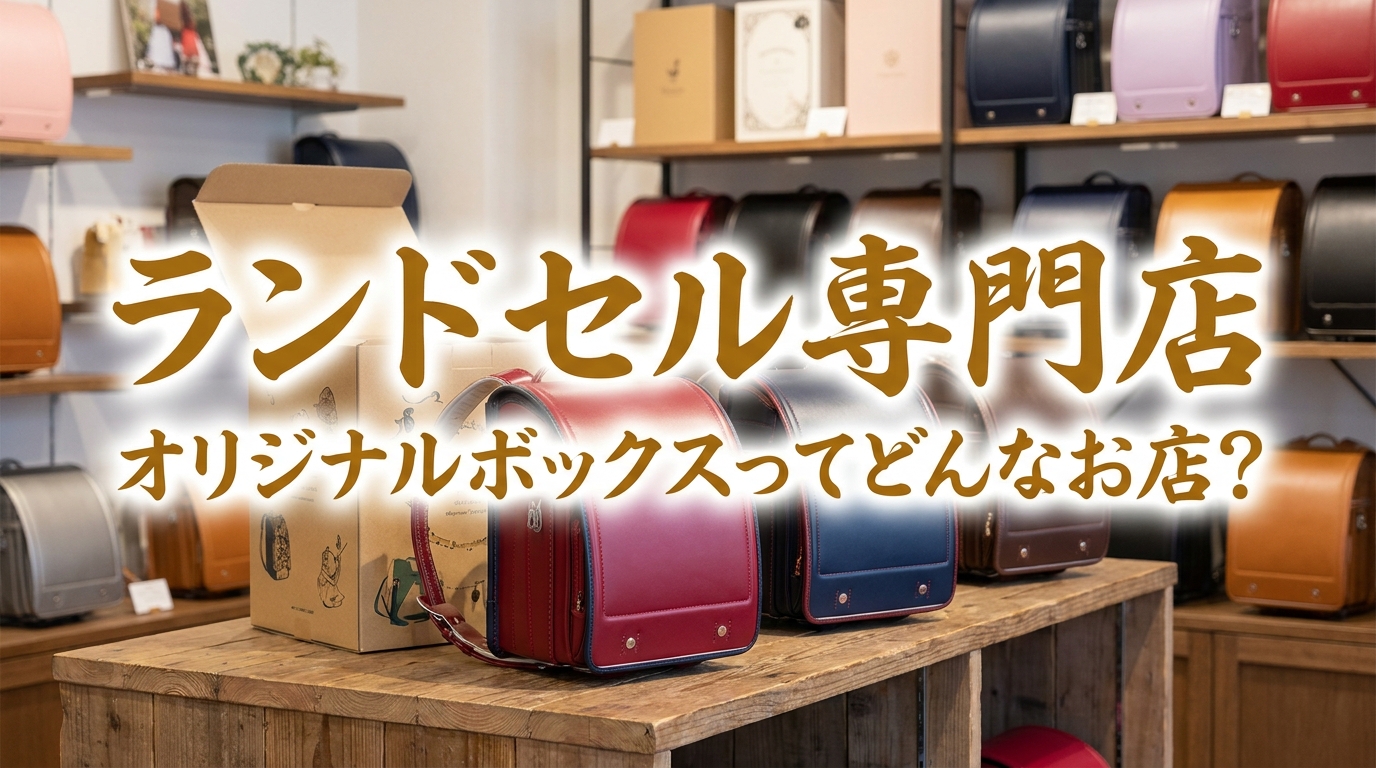 ランドセル専門店オリジナルボックスってどんなお店？