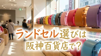 ランドセル選びは阪神百貨店で？