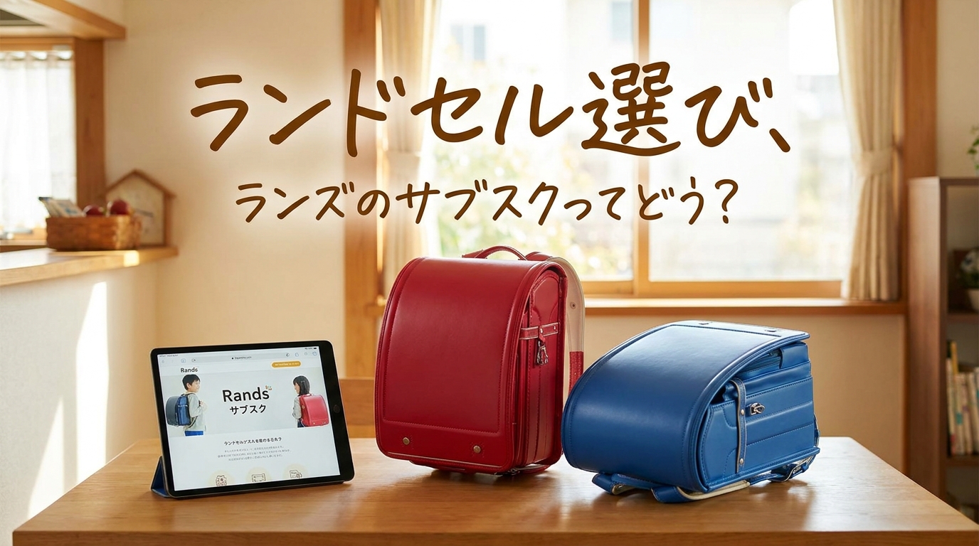 ランドセル選び、ランズのサブスクってどう？