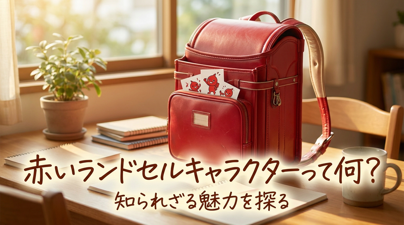 赤いランドセルキャラクターって何?