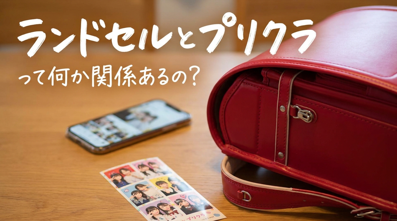 ランドセルとプリクラって何か関係あるの？