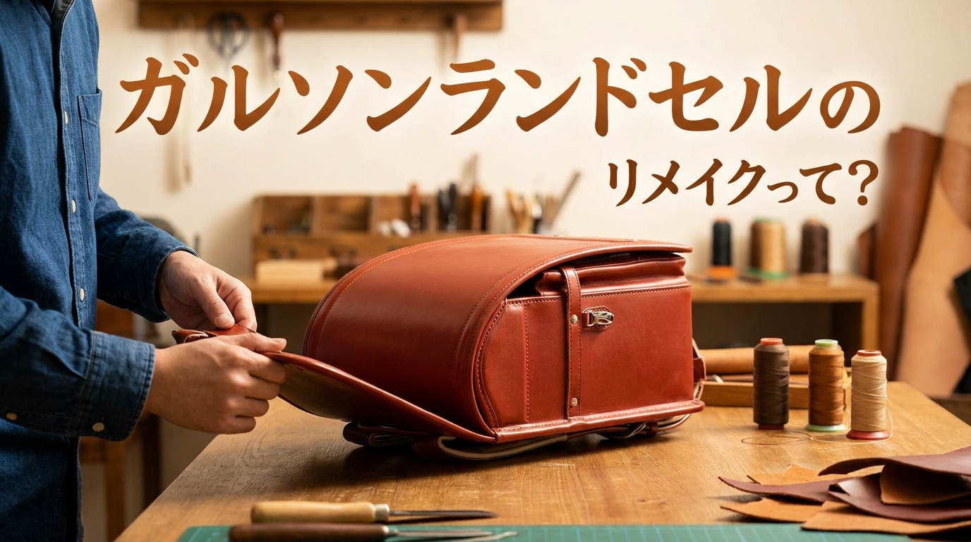 ガルソンランドセルのリメイクって？