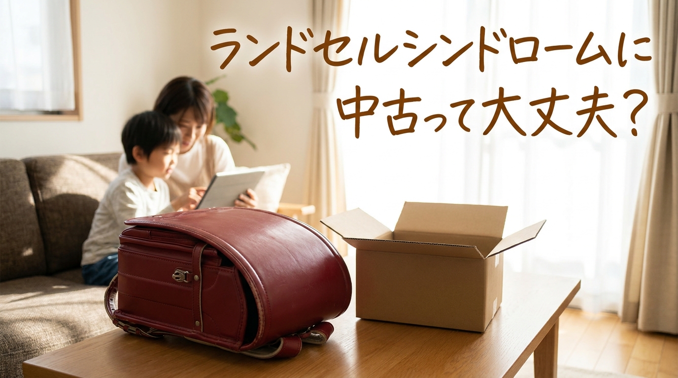ランドセルシンドロームに中古って大丈夫？