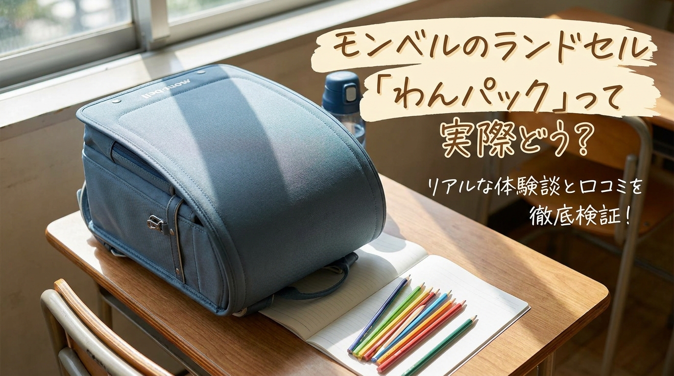 モンベルのランドセル「わんパック」って実際どう?