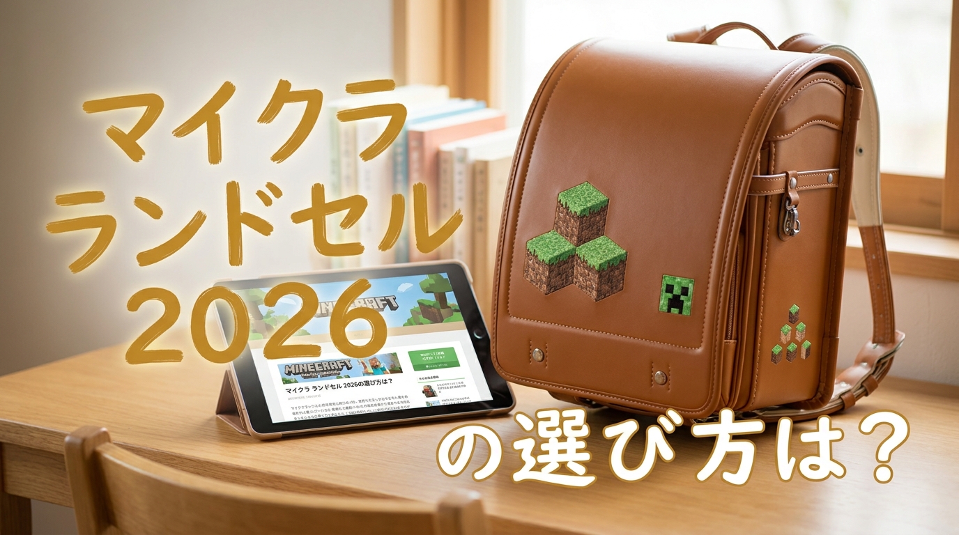 マイクラ ランドセル 2026の選び方は？