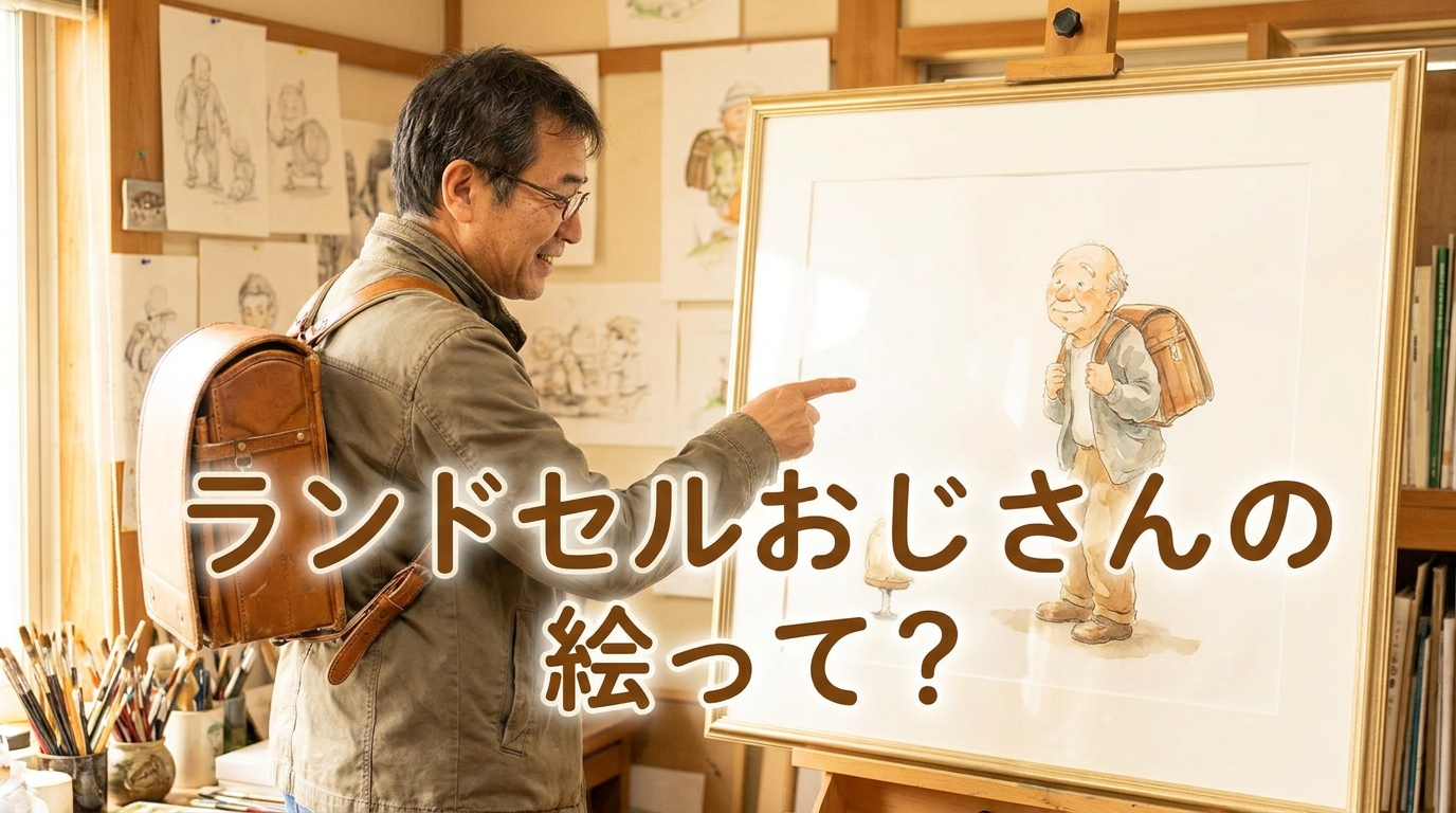 ランドセルおじさんの絵って?