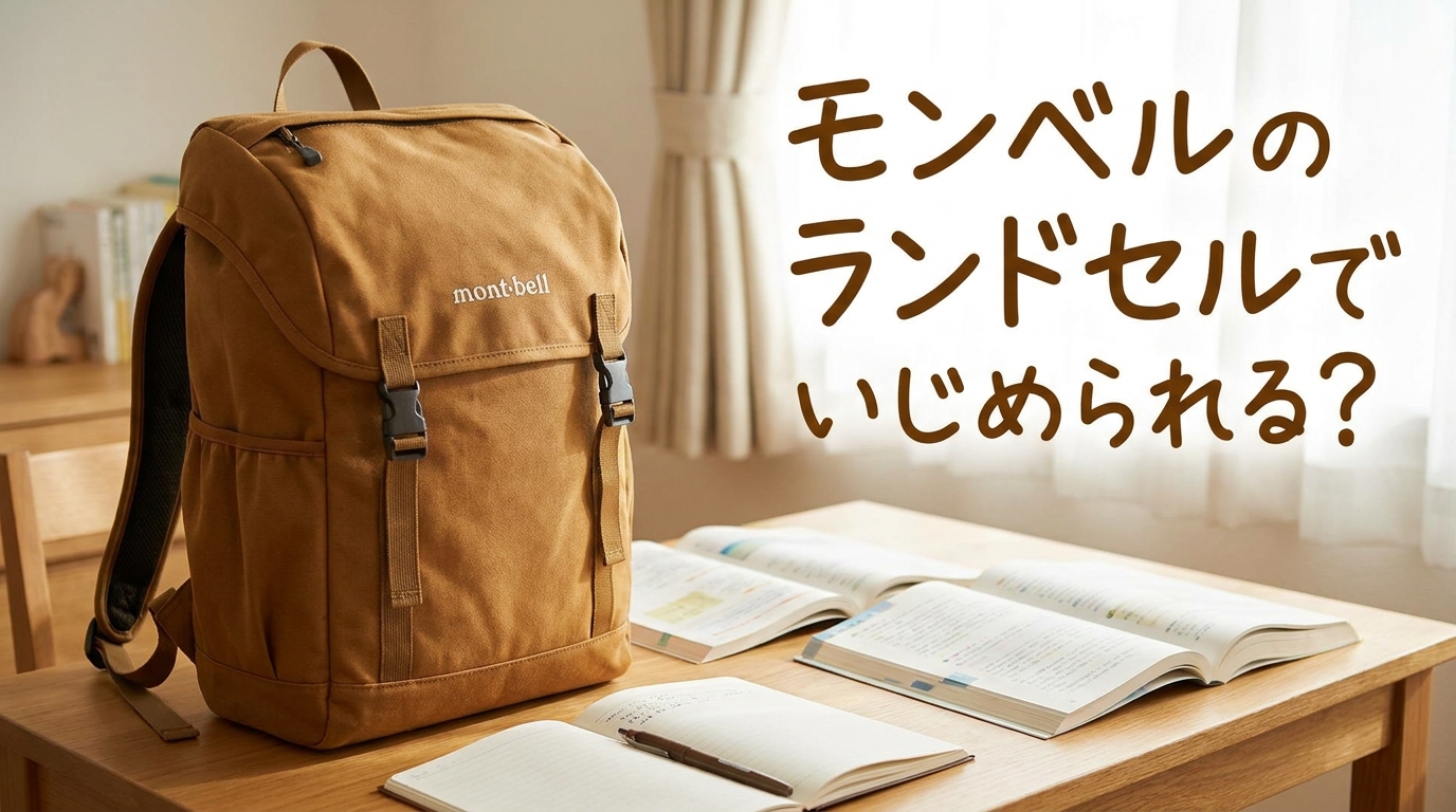 モンベルのランドセルでいじめられる?