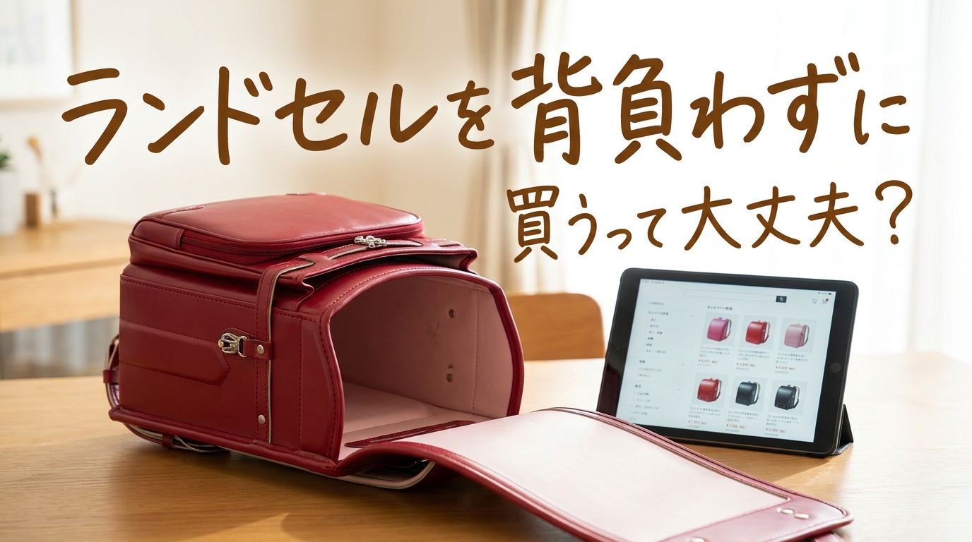 ランドセルを背負わずに買うって大丈夫？