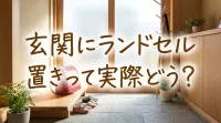 玄関にランドセル置きって実際どう？