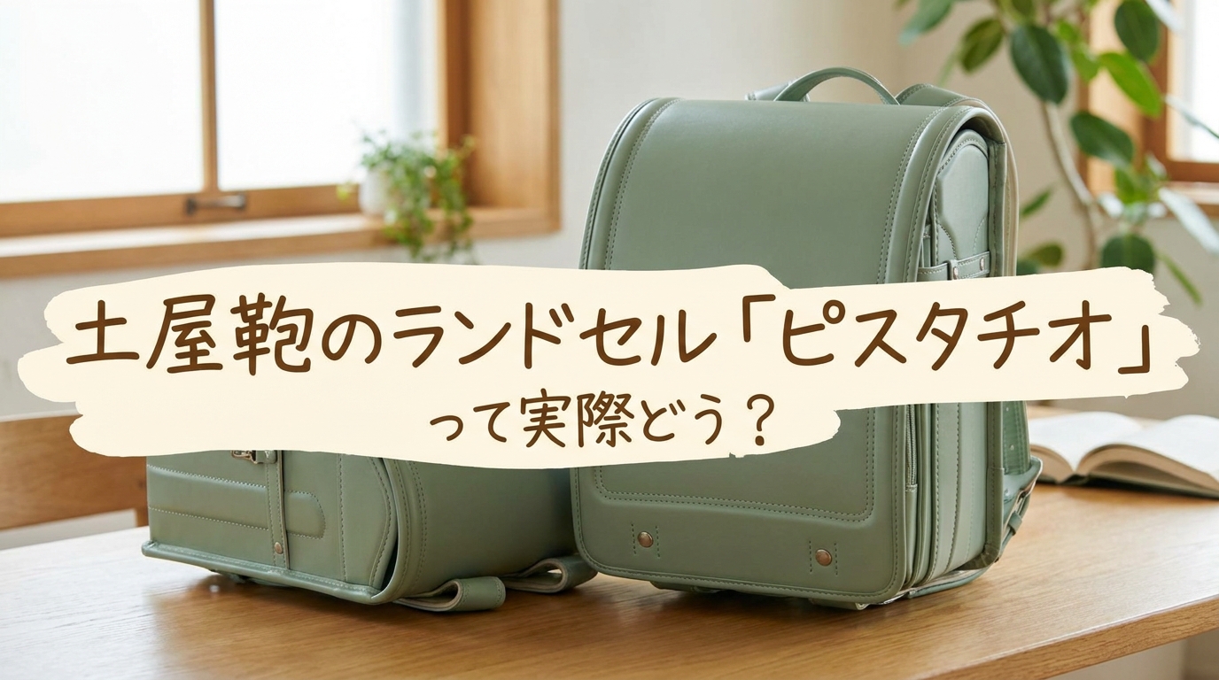 土屋鞄のランドセル「ピスタチオ」って実際どう？