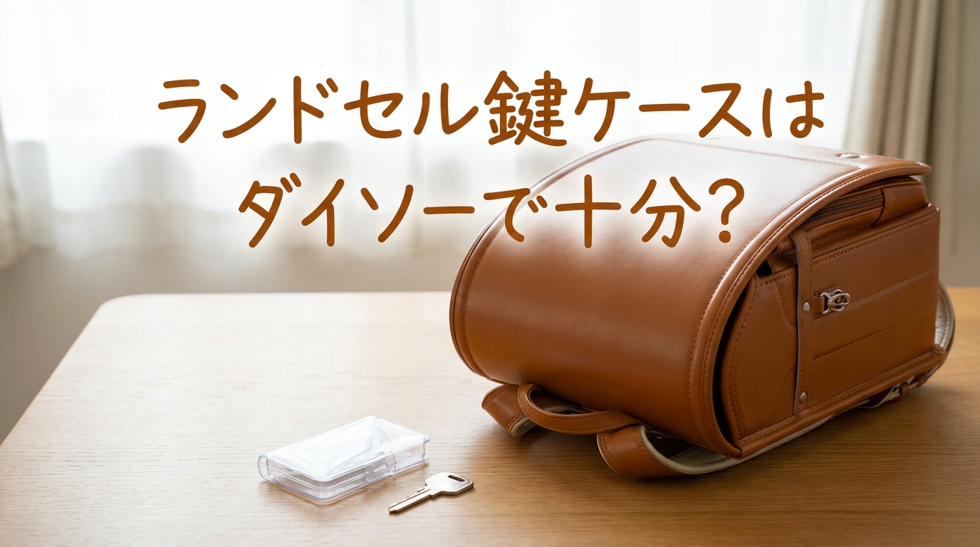 ランドセル鍵ケースはダイソーで十分？