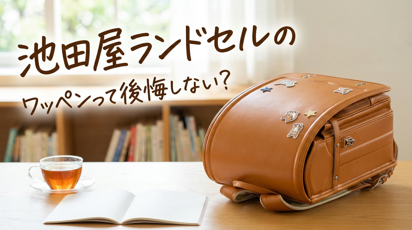 池田屋ランドセルのワッペンって後悔しない？