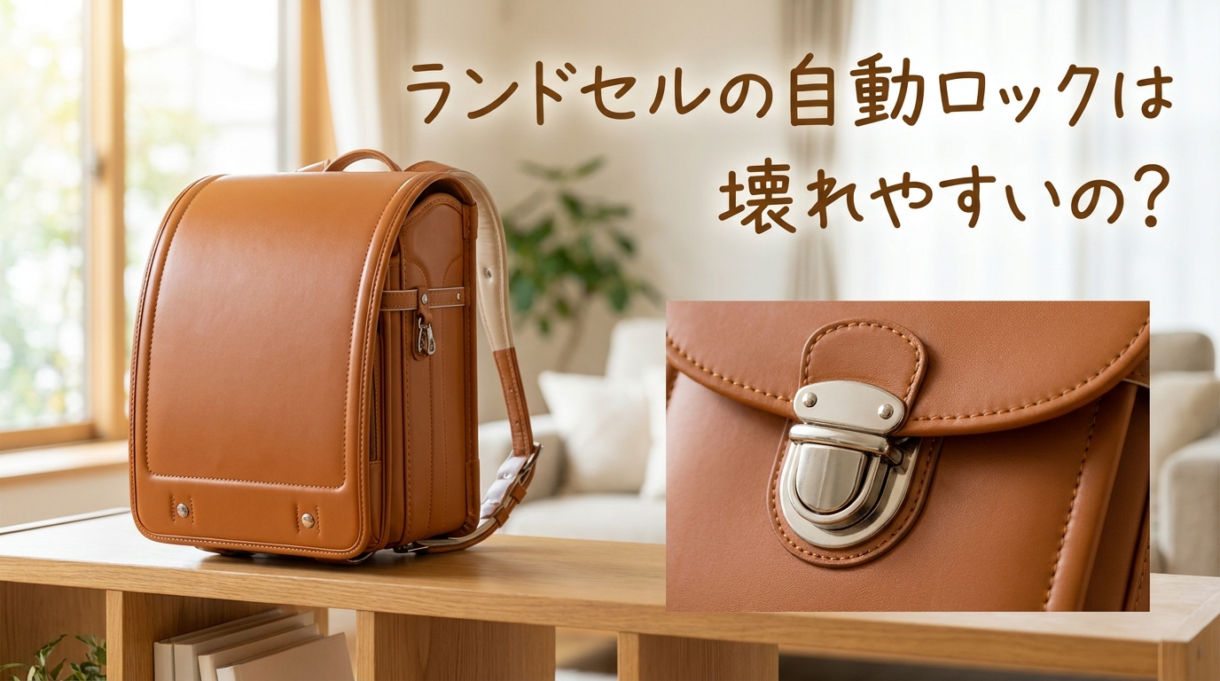 ランドセルの自動ロックは壊れやすいの？