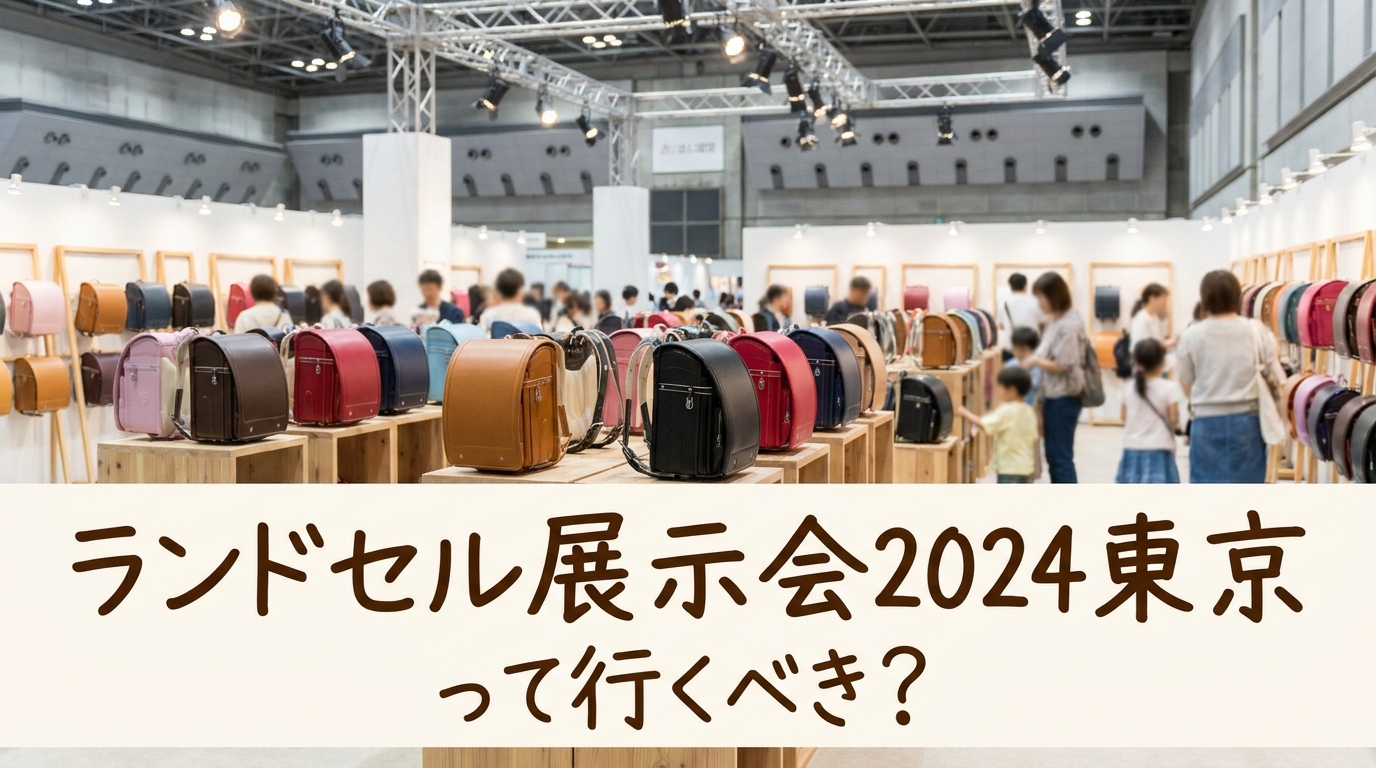 ランドセル展示会2024東京って行くべき？