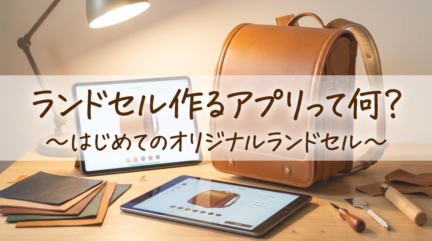 ランドセル作るアプリって何？